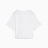 Зображення Puma Футболка ESS Cropped No. 1 Logo Relaxed Tee Women #2: Puma White