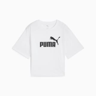 Зображення Puma Футболка ESS Cropped No. 1 Logo Relaxed Tee Women