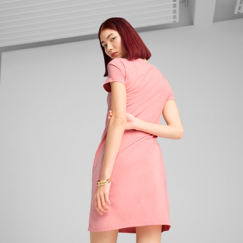 Изображение Puma Платье ESS Small No. 1 Logo Slim Dress Women #2: Pink Fruit