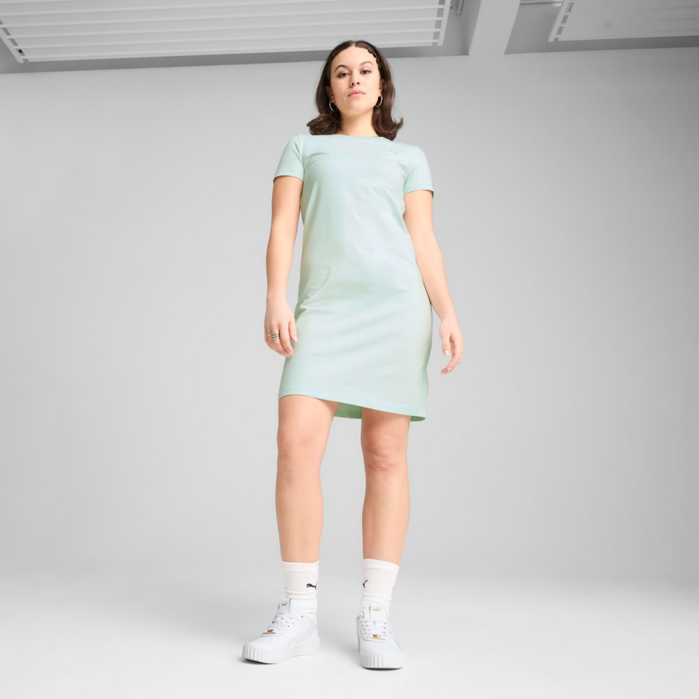 Изображение Puma Платье ESS Small No. 1 Logo Slim Dress Women #1: Peaceful Blue