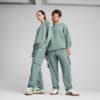 Зображення Puma Штани Essentials Small No. 1 Logo Woven Cargo Pants Women #1: Green Moon