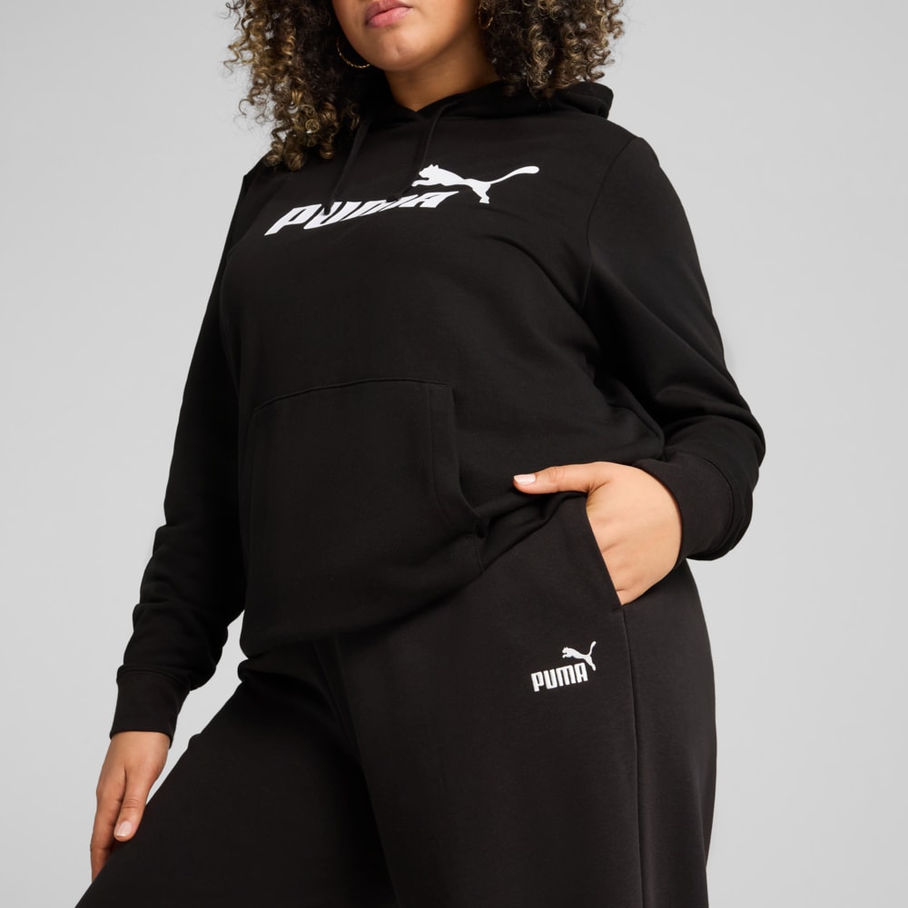 Изображение Puma Брюки ESS Small No. 1 Logo Comfort Straight Pants Women #2: Puma Black