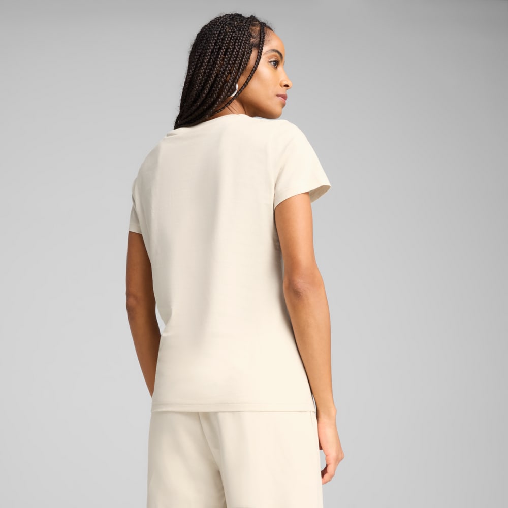 Изображение Puma Футболка ESS SCRIPT Tee Women #2: Alpine Snow