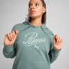 Зображення Puma Худі ESS SCRIPT Comfort Hoodie Women #2: Green Moon