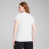 Зображення Puma Футболка ESS METALLIC Tee Women #2: Puma White-Metallic Gold