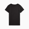 Изображение Puma Футболка ESS METALLIC Tee Women #5: Puma Black-Metallic Gold