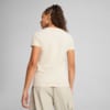Изображение Puma Футболка ESS METALLIC Tee Women #2: Alpine Snow-Metallic Gold
