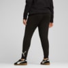 Зображення Puma Легінси ESS METALLIC Leggings Women #4: Puma Black-Metallic Silver