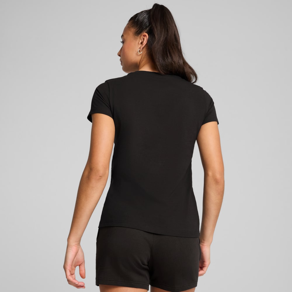 Изображение Puma Футболка ESS ELEVATED Tee Women #2: Puma Black