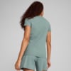 Изображение Puma Футболка ESS ELEVATED Rib Tee Women #2: Green Moon