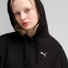 Зображення Puma Худі ESS ELEVATED Comfort Rib Hoodie Women #5: Puma Black