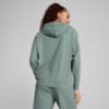 Изображение Puma Худи ESS ELEVATED Comfort Rib Hoodie Women #4: Green Moon