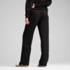 Изображение Puma Брюки ESS ELEVATED High-Waist Straight Leg Rib Pants Women #2: Puma Black