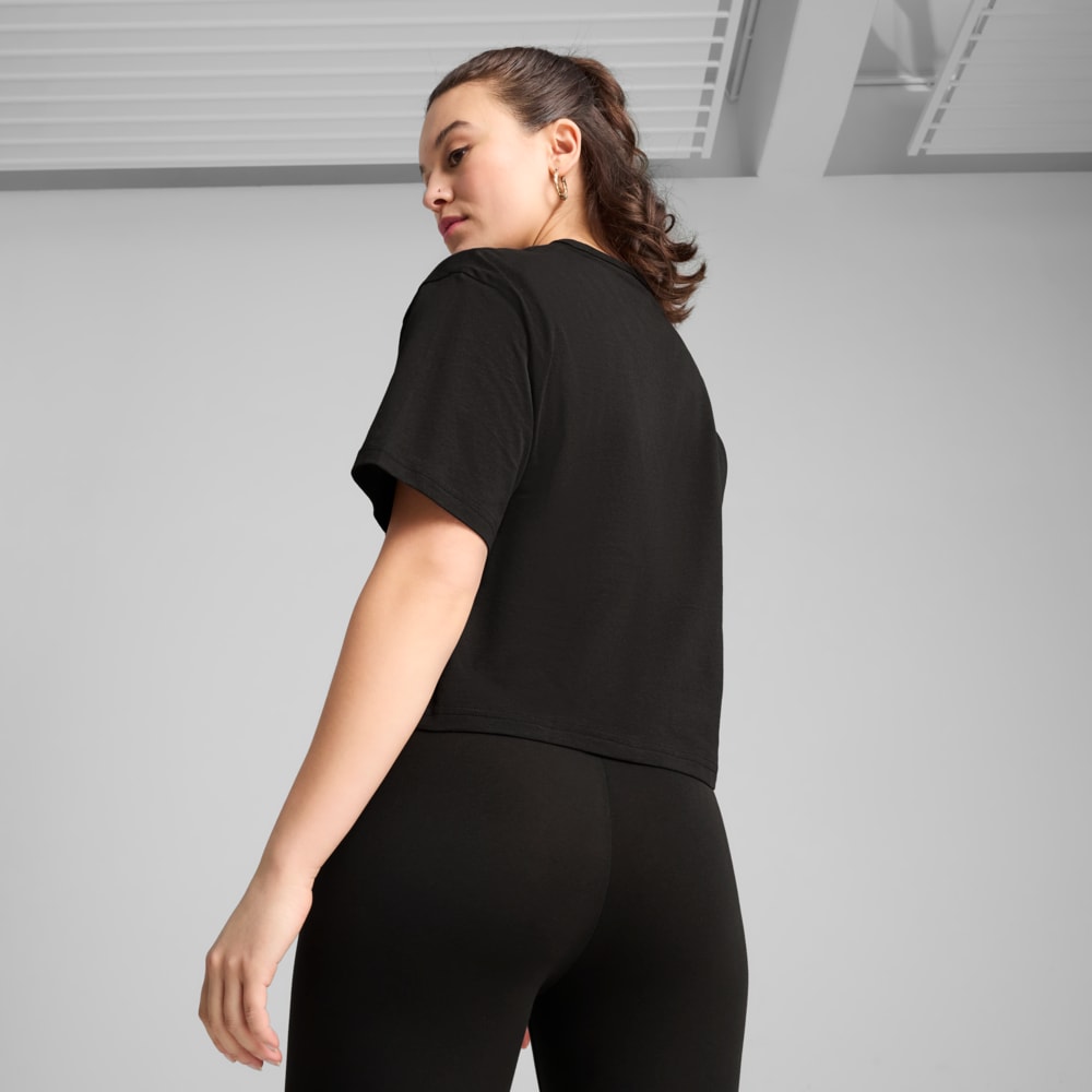 Зображення Puma Футболка PUMA CLASS Relaxed Crop Tee Women #2: Puma Black
