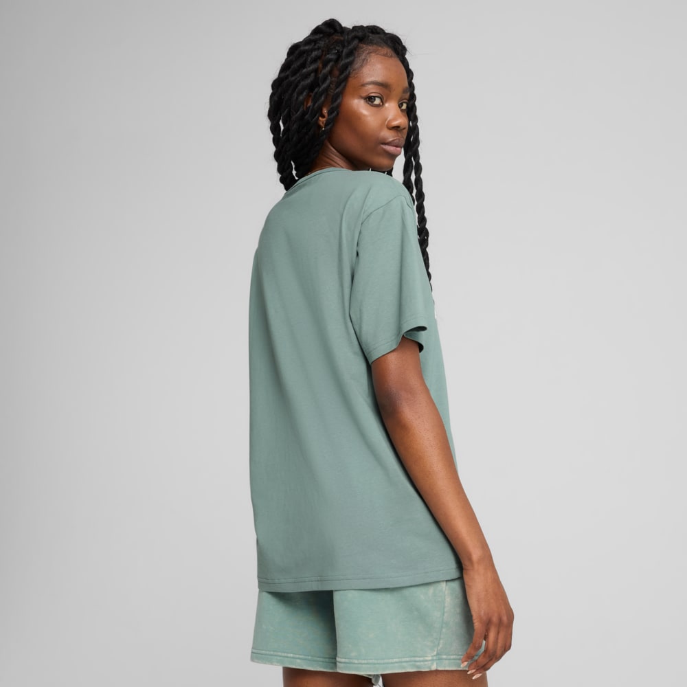 Зображення Puma Футболка PUMA CLASS Relaxed Tee Women #2: Green Moon