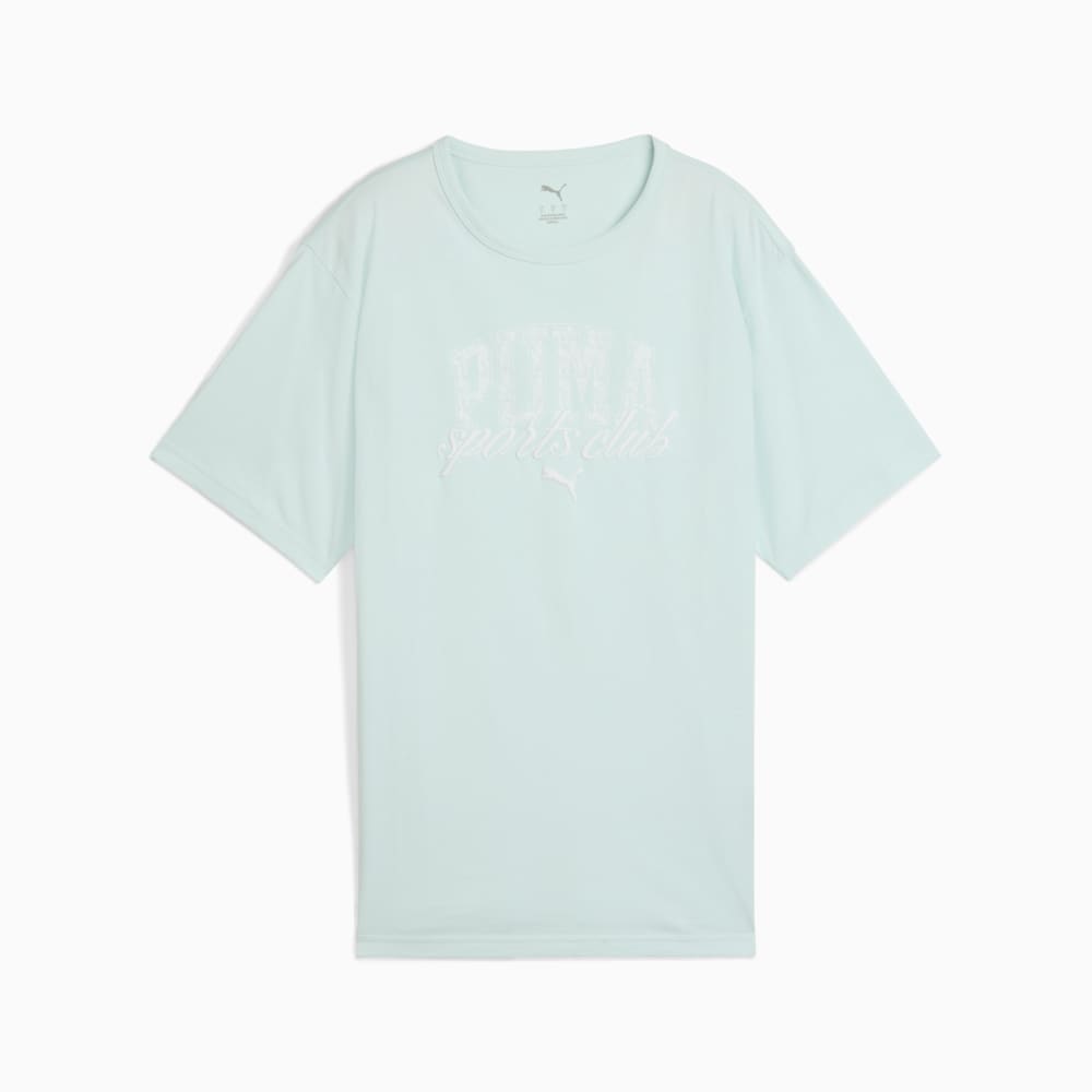Изображение Puma Футболка PUMA CLASS Relaxed Tee Women #1: Peaceful Blue