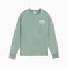 Изображение Puma Свитшот PUMA CLASS Comfort Washed Crew Women #5: Green Moon