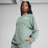 Изображение Puma Свитшот PUMA CLASS Comfort Washed Crew Women #1: Green Moon