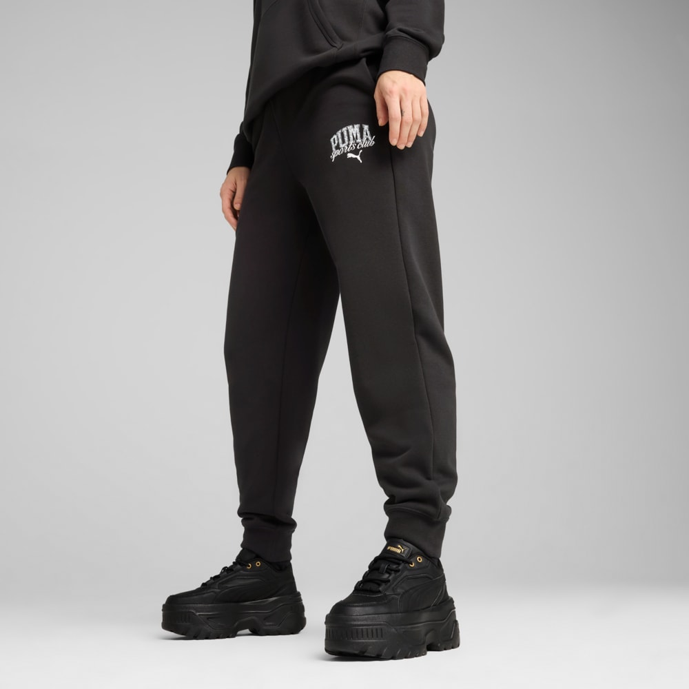 Изображение Puma Брюки PUMA CLASS Comfort Sweatpants Women #1: Puma Black