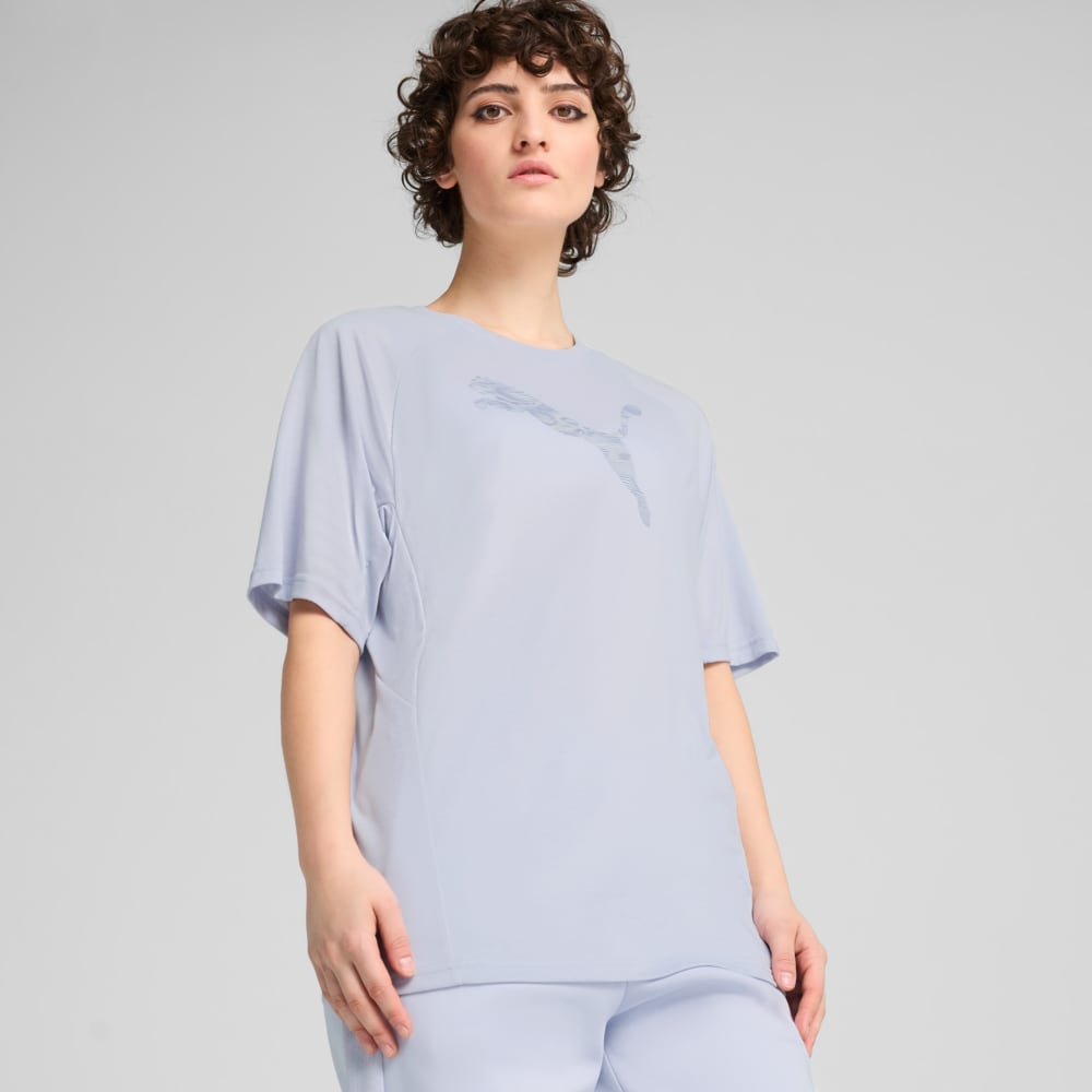 Изображение Puma Футболка Evostripe Relaxed Tee Women #1: Cool Weather