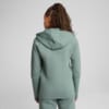 Изображение Puma Кофта EVOSTRIPE Full-Zip Hoodie Women #4: Green Moon