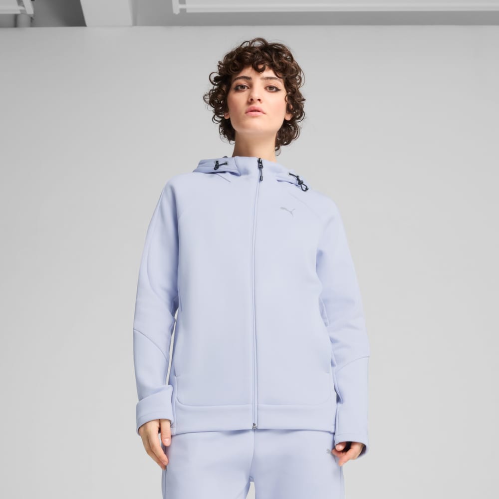 Зображення Puma Кофта EVOSTRIPE Full-Zip Hoodie Women #1: Cool Weather