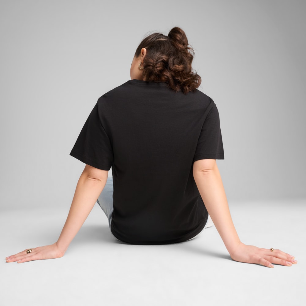 Изображение Puma Футболка HER Graphic Relaxed Tee Women #2: Puma Black