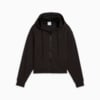 Зображення Puma Кофта HER Comfort Crop Full-Zip Hoodie Women #6: Puma Black