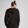 Зображення Puma Кофта HER Comfort Crop Full-Zip Hoodie Women #4: Puma Black