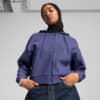 Зображення Puma Кофта HER Comfort Crop Full-Zip Hoodie Women #1: Blue Crystal