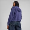 Зображення Puma Кофта HER Comfort Crop Full-Zip Hoodie Women #4: Blue Crystal