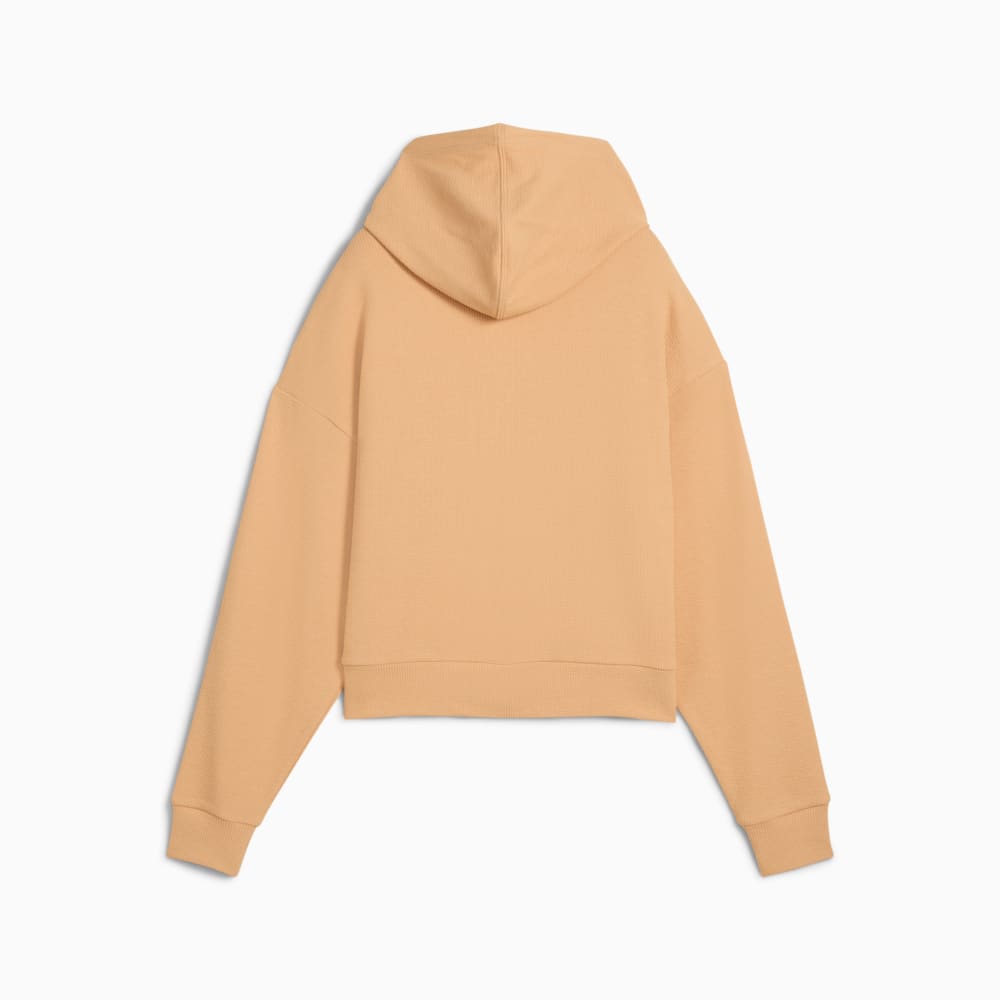 Изображение Puma Кофта HER Comfort Crop Full-Zip Hoodie Women #2: Warm Beige