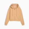Изображение Puma Кофта HER Comfort Crop Full-Zip Hoodie Women #1: Warm Beige