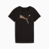Изображение Puma Футболка GRAPHICS Floral Cat Logo Tee Women #4: Puma Black