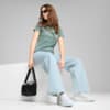 Изображение Puma Футболка GRAPHICS Floral Cat Logo Tee Women #3: Green Moon