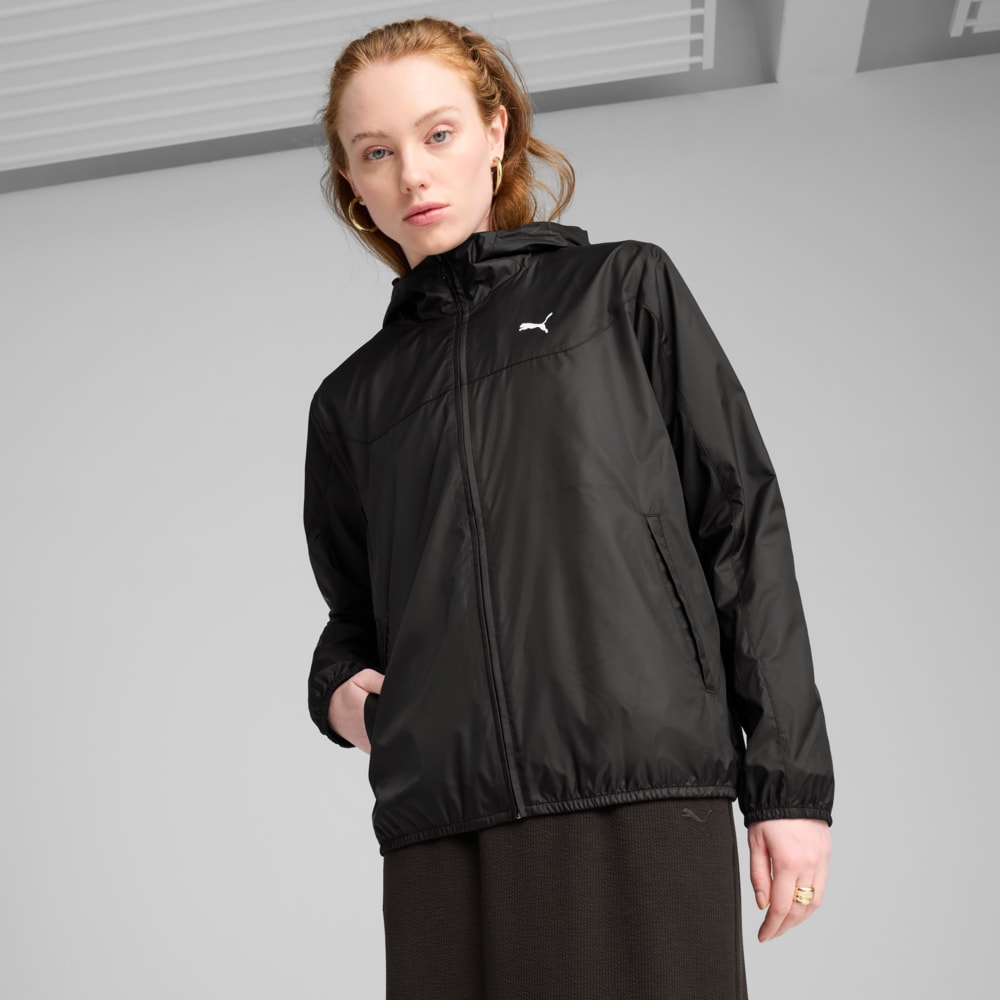 Зображення Puma Вітрівка Essentials Regular Windbreaker Women #1: Puma Black