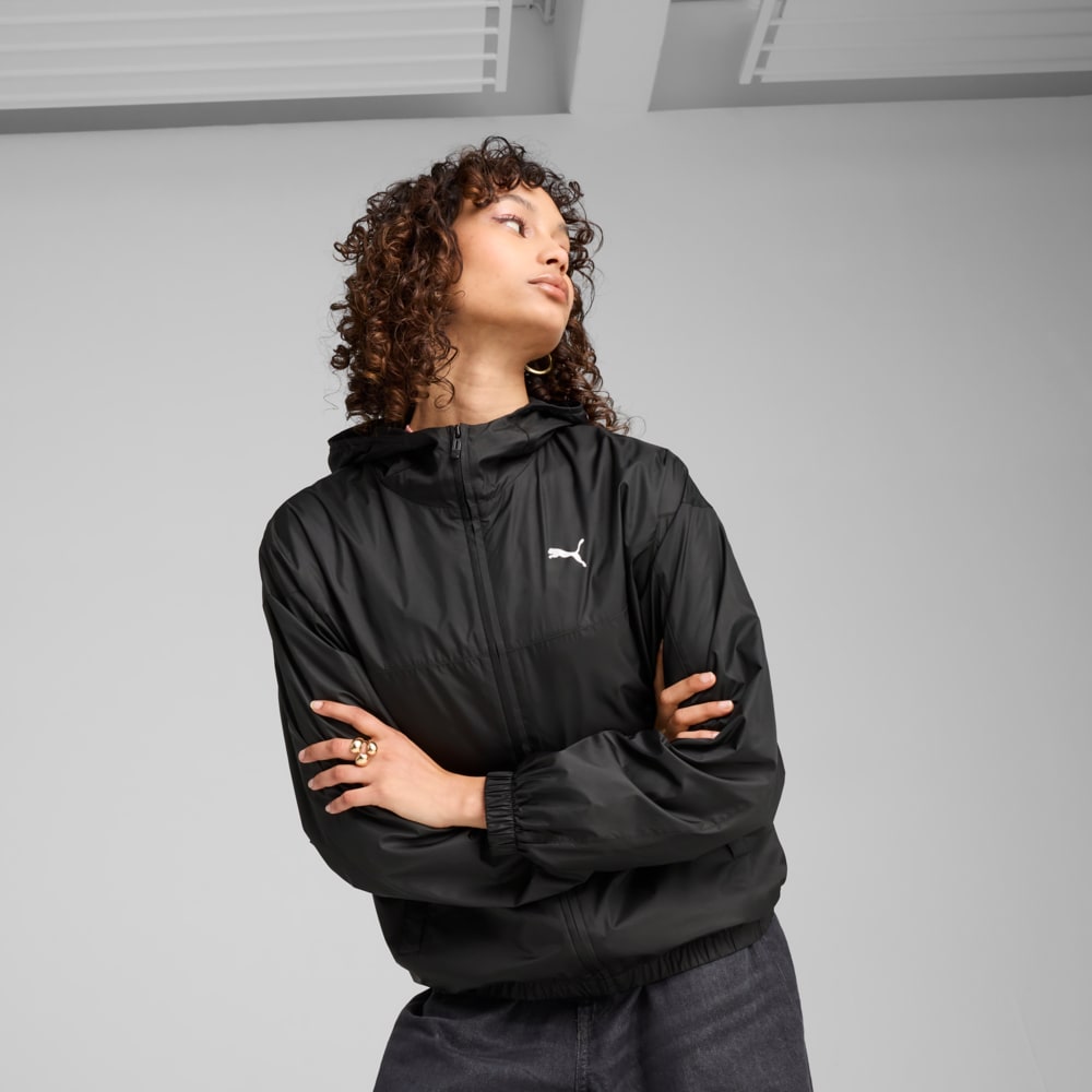 Изображение Puma Ветровка Essentials Relaxed Windbreaker Women #1: Puma Black