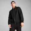 Изображение Puma Куртка WARDROBE ESS Relaxed Retro Football Jacket Unisex #1: Puma Black