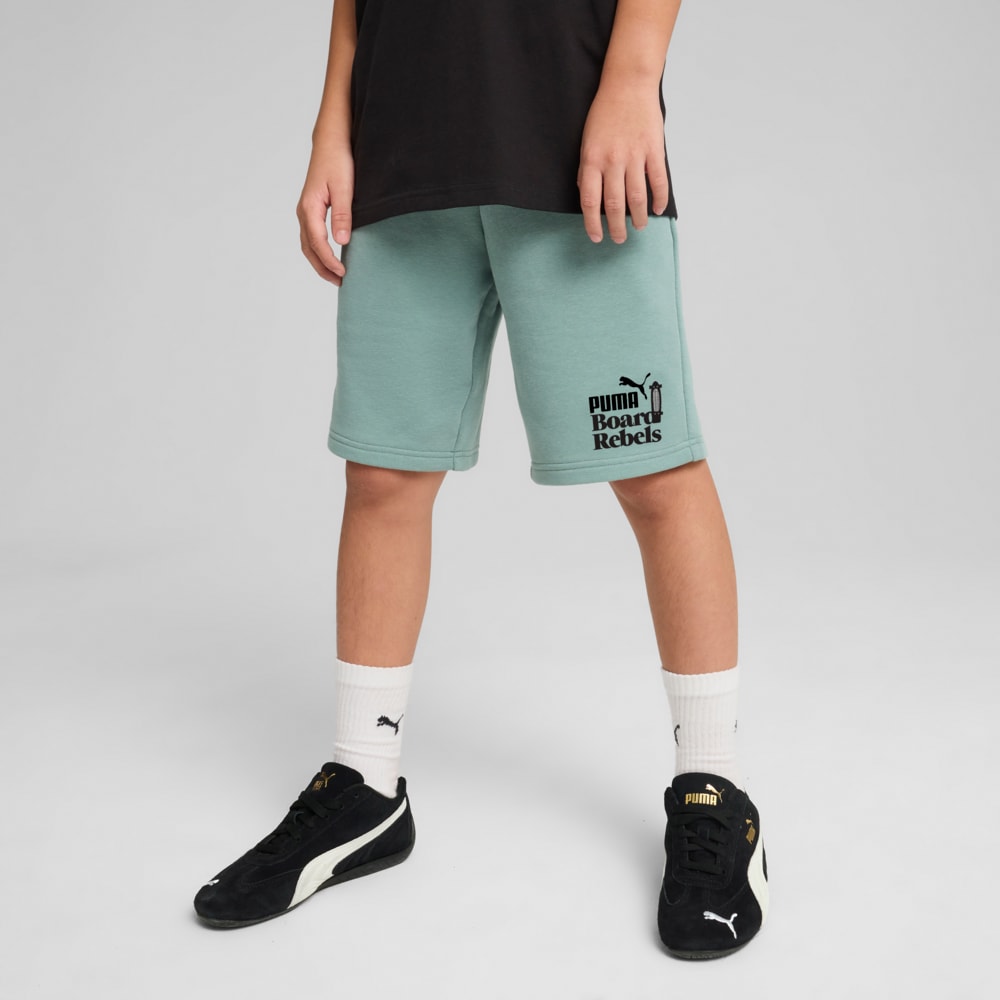 Зображення Puma Дитячі шорти Mid 90s Long Shorts Youth #1: Green Moon