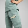 Изображение Puma Детские спортивные брюки Sandy Adventures Sweatpants Kids #2: Green Moon