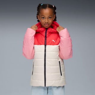Изображение Puma Детская куртка Essentials Hooded Padded Jacket Youth