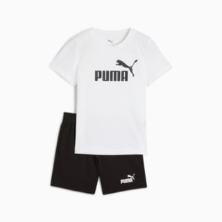 Зображення Puma Дитячі футболка і шорти Essentials No.1 Logo Tee and Shorts Set Kids