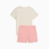 Зображення Puma Дитячі футболка і шорти Essentials No.1 Logo Tee and Shorts Set Kids #2: Alpine Snow-Pink Fruit