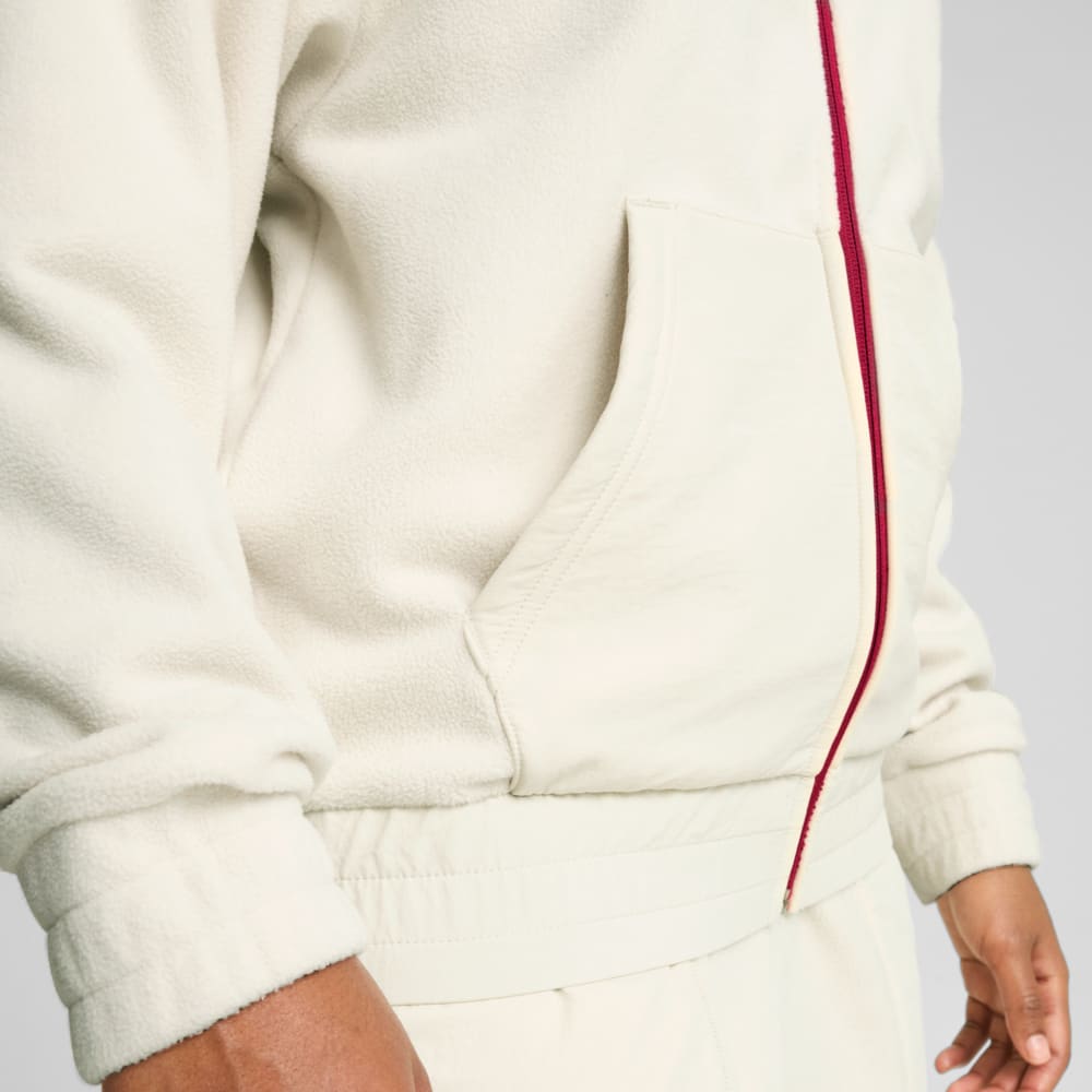 Изображение Puma Кофта ESS ELEVATED Full-Zip Hoodie #2: Alpine Snow