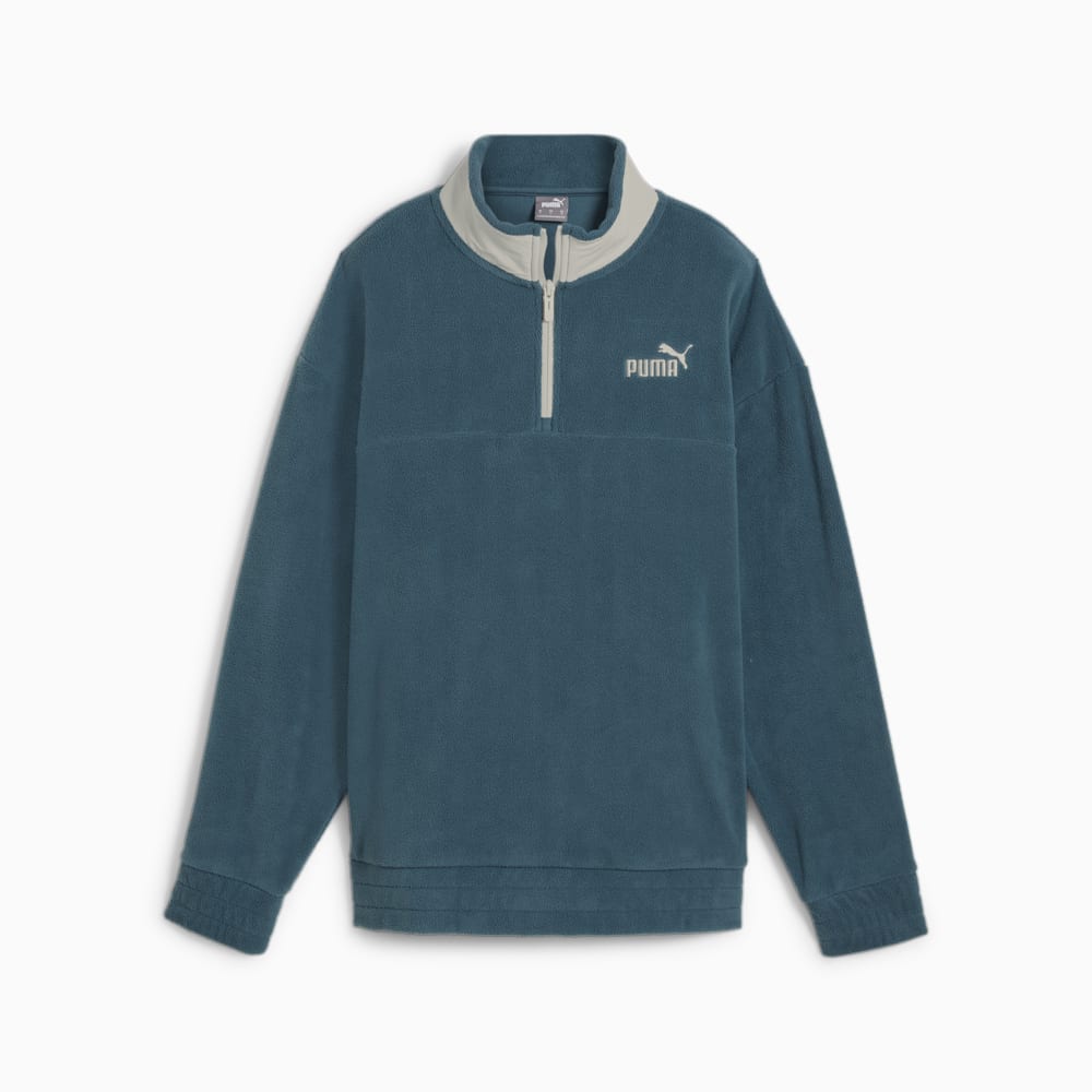 Изображение Puma Лонгслив ESS ELEVATED Crew Sweat Women #1: Gray Skies