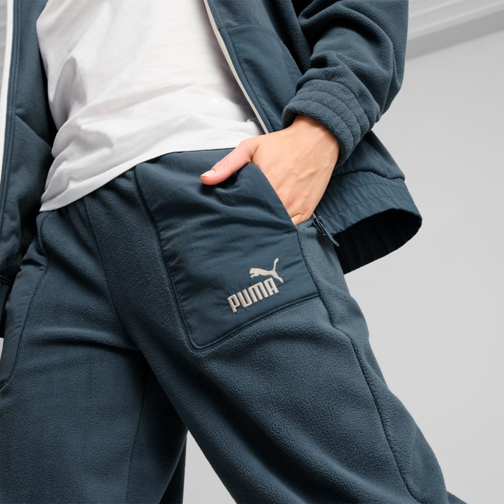 Изображение Puma Брюки ESS ELEVATED Pants Women #2: Gray Skies