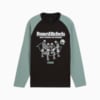 Изображение Puma Детский лонгслив MID90S Longsleeve Tee Youth #4: Puma Black