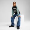 Изображение Puma Детский лонгслив MID90S Longsleeve Tee Youth #3: Puma Black