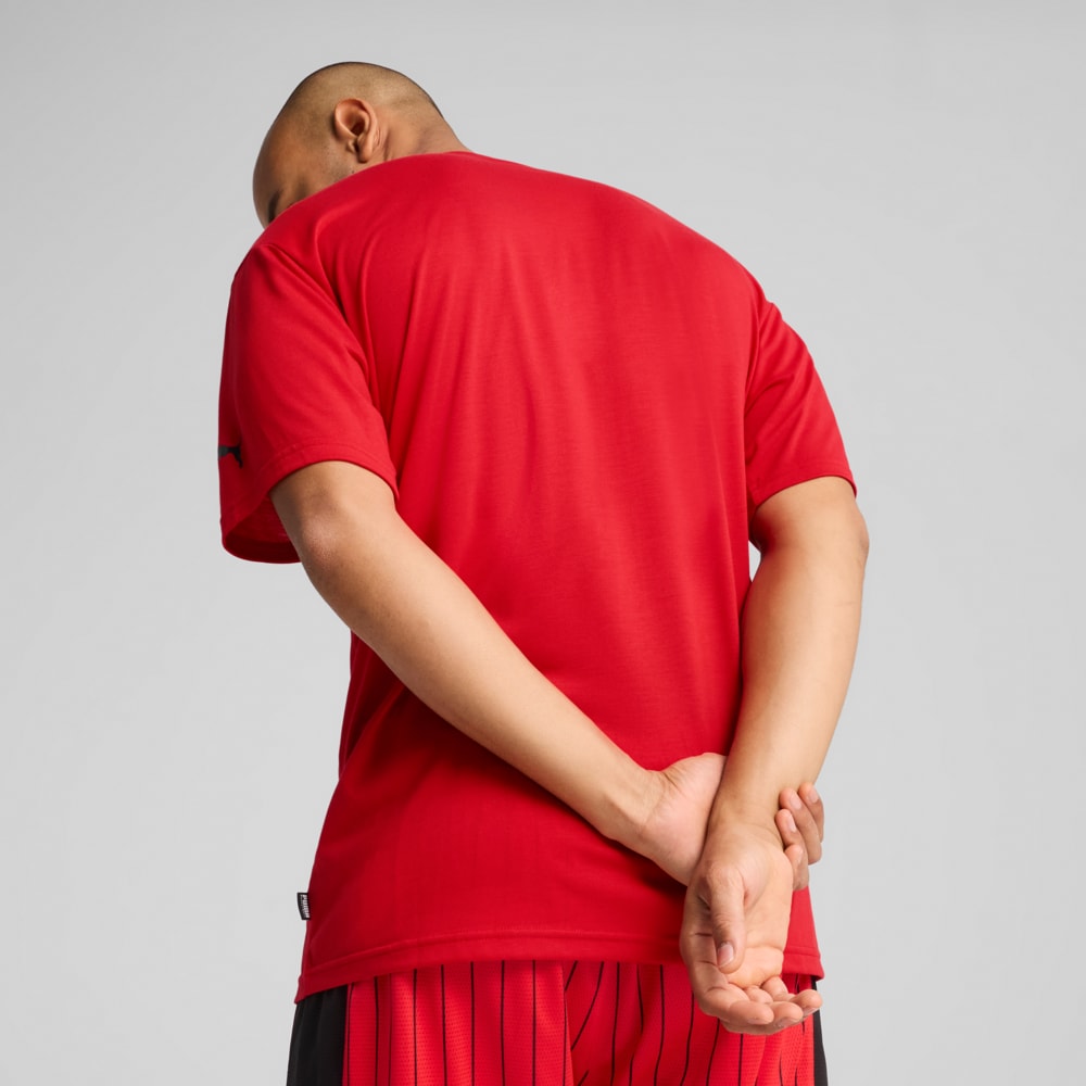 Изображение Puma Футболка Rival Rage Basketball Tee Men #2: For All Time Red