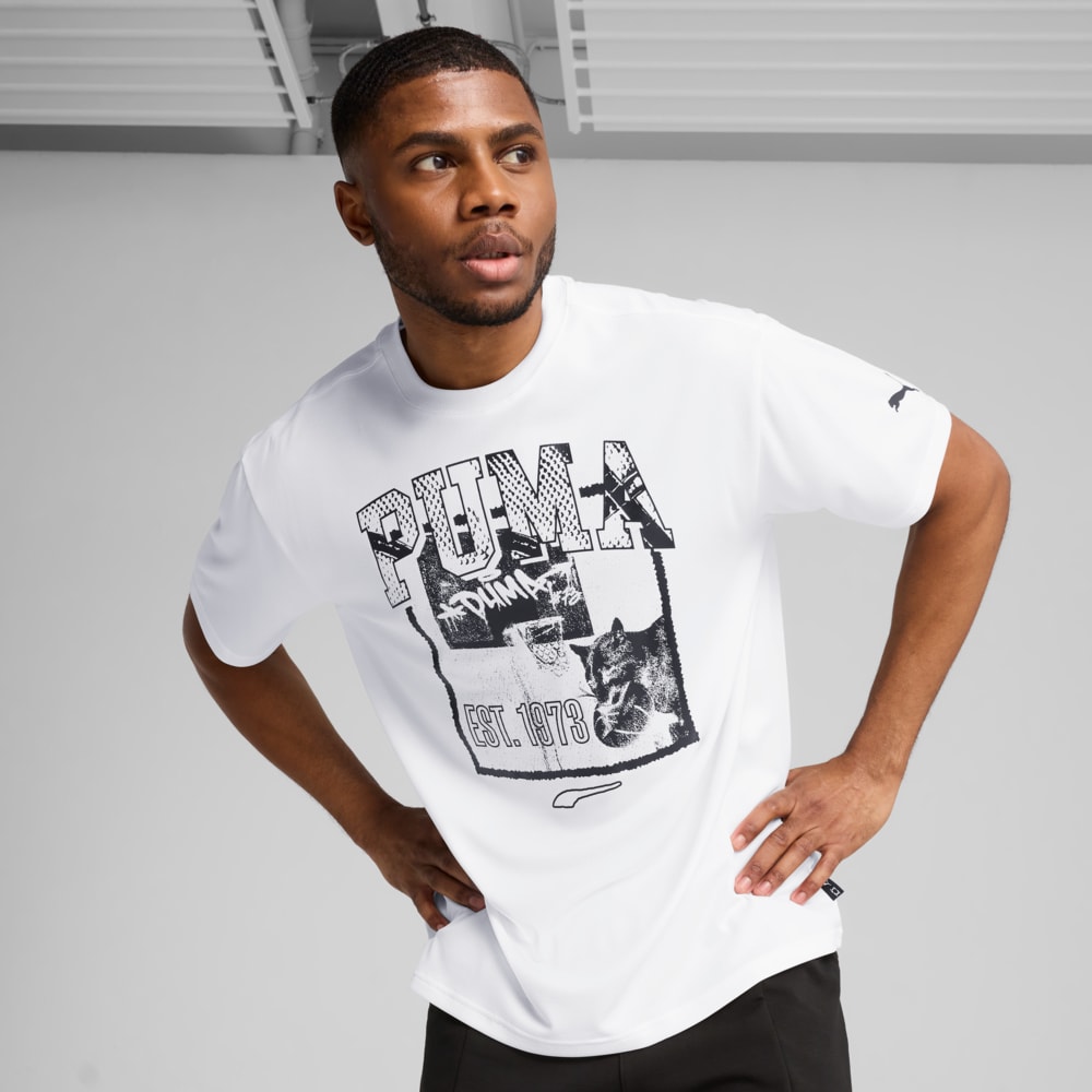 Зображення Puma Футболка Rival Rage Tee 6 Men #1: Puma White